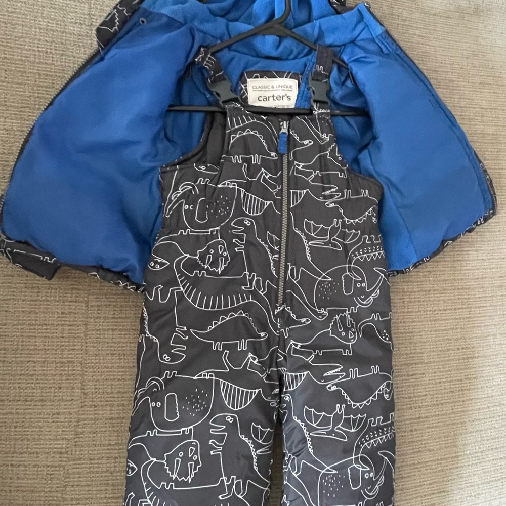 2T carters snow/winter suit.